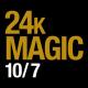 24k Magic <span>(2016)</span> cover